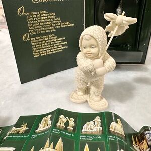 Dept56 Takes of the SnowBabies “there’s no place like home” Holiday figurine